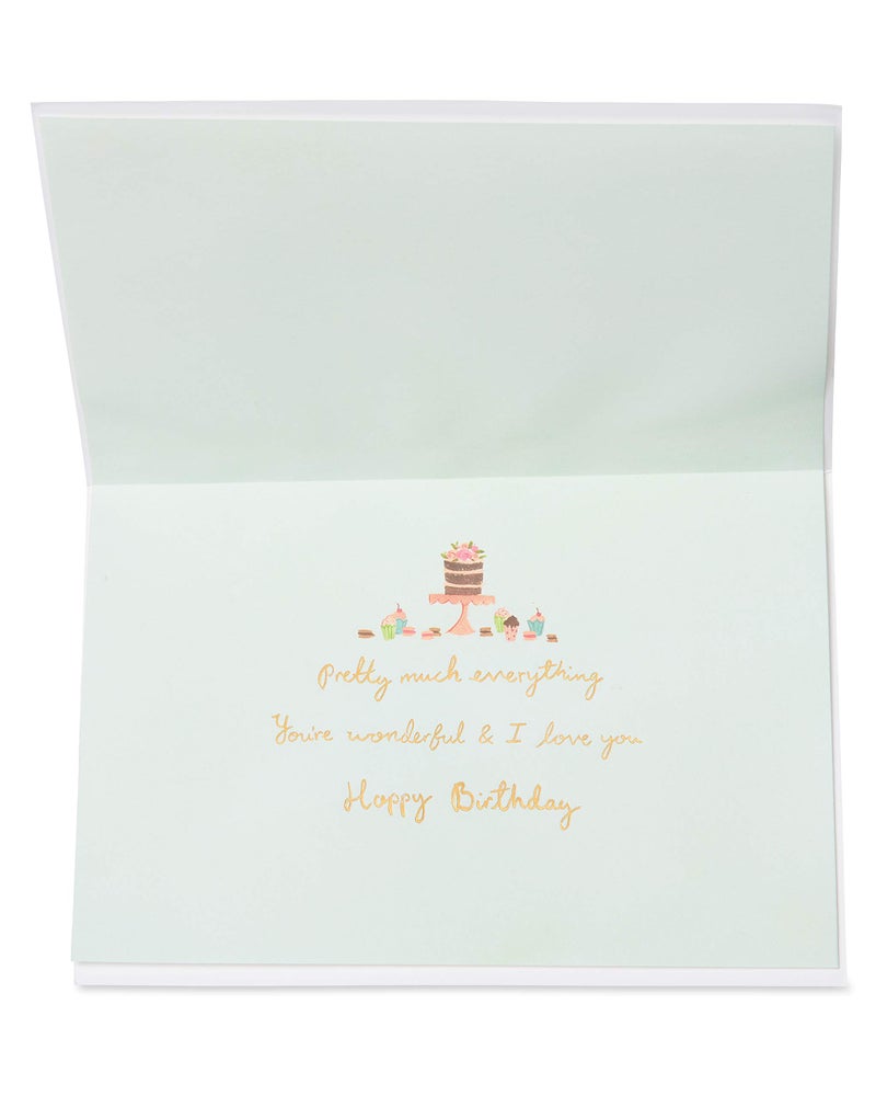 Papyrus Birthday Card for Sister from Sister (Pretty Much Everything) - Image 2